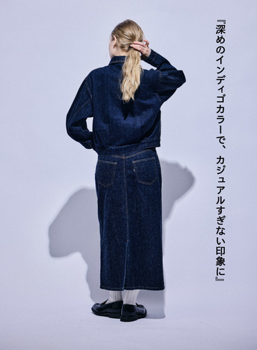 デニムスカート 31denim 詳細画像 Indigo 9