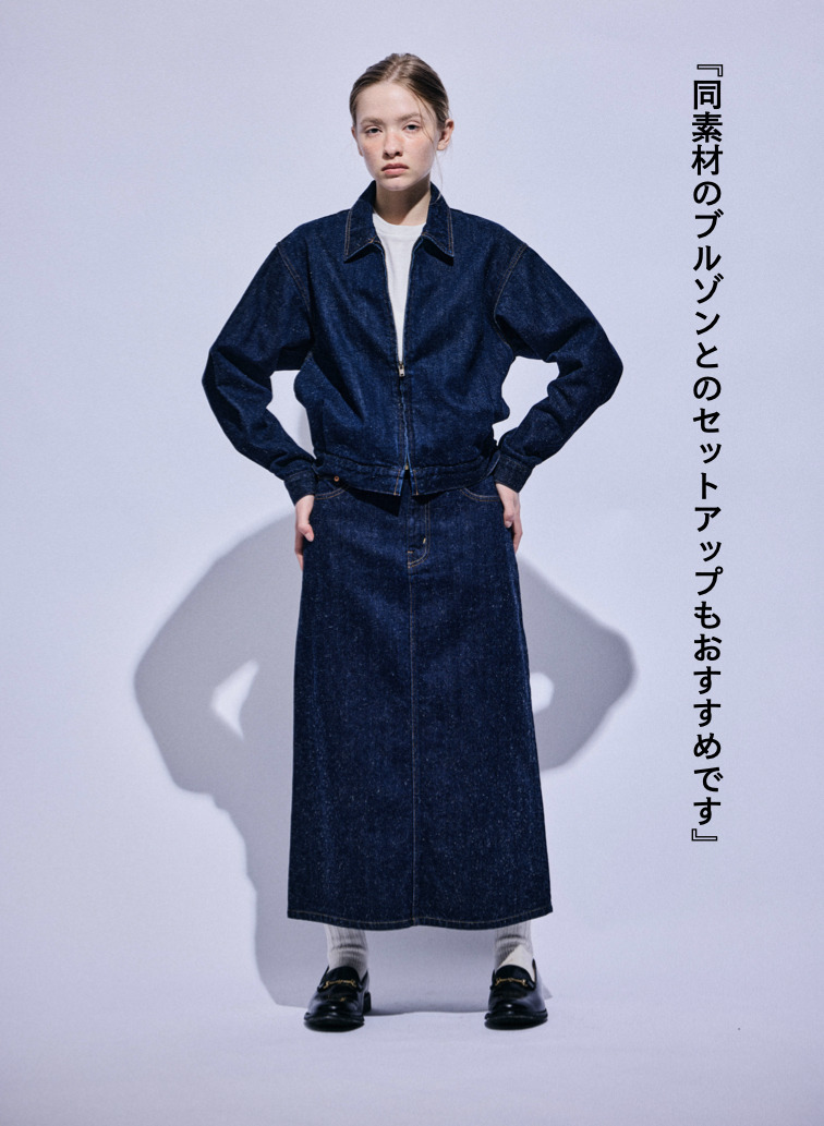 デニムスカート 31denim 詳細画像 Indigo 7