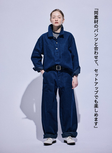 M35 プルオーバー 詳細画像 Indigo 6