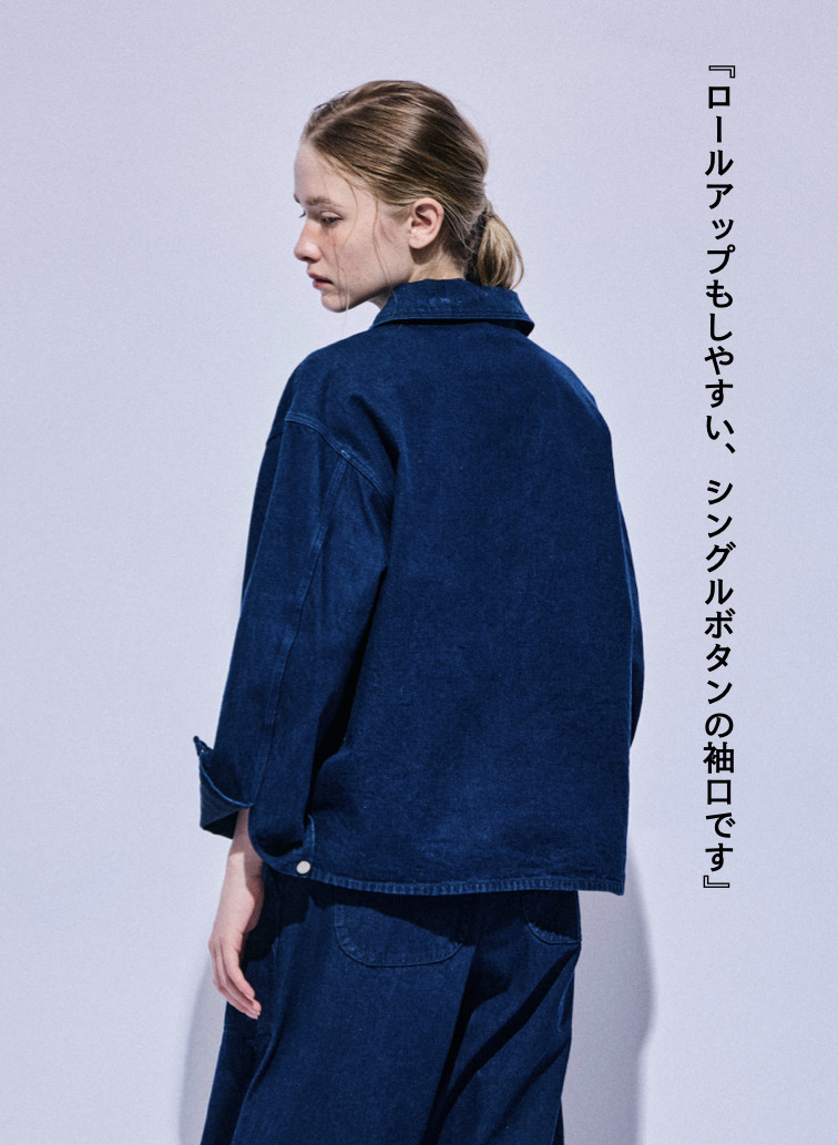 M35 プルオーバー 詳細画像 Indigo 5