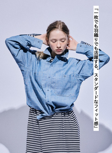 USN シャツ 詳細画像 Indigo 2