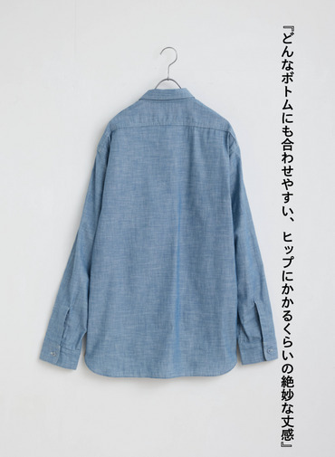 USN シャツ 詳細画像 Indigo 8