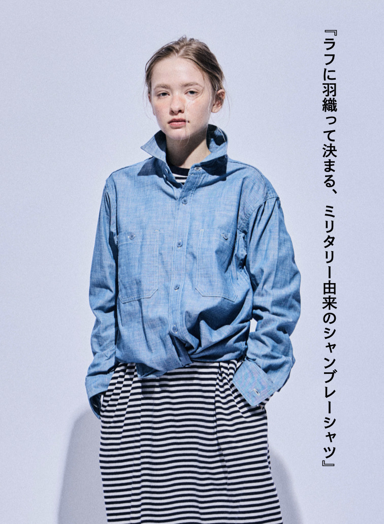 USN シャツ 詳細画像 Indigo 1