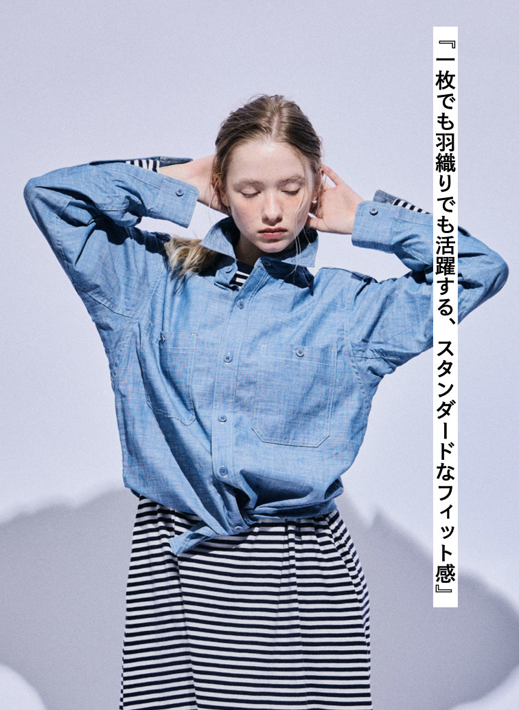 USN シャツ 詳細画像 Indigo 2