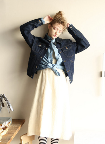 デニムジャケット 21denim 詳細画像 Indigo 3