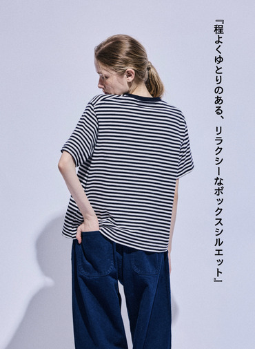 ムラ糸Tシャツ 詳細画像 Navy 3