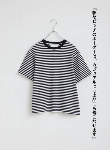 ムラ糸Tシャツ 詳細画像 Navy 7