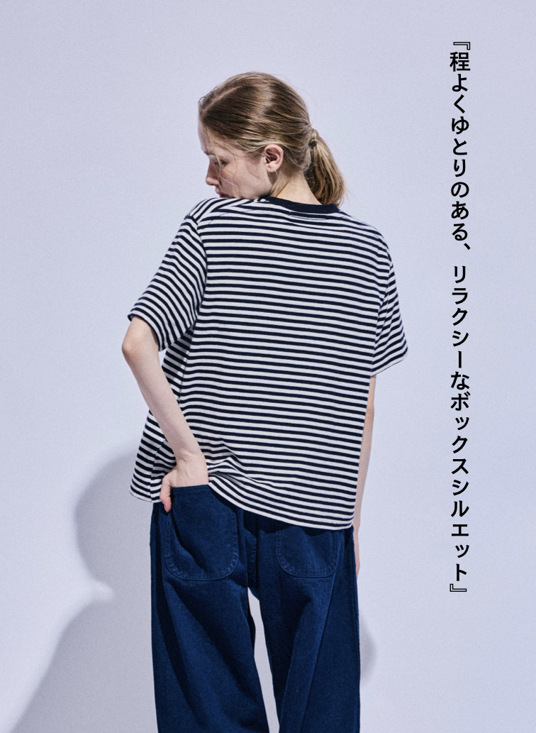 ムラ糸Tシャツ 詳細画像 Navy 3