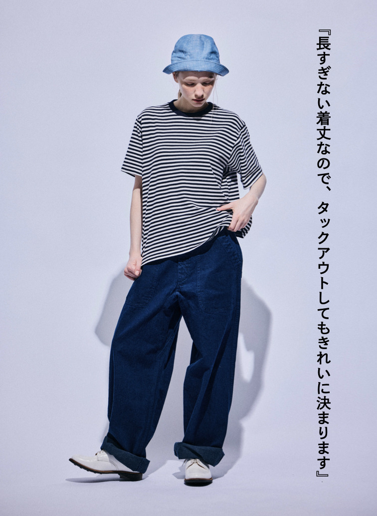 ムラ糸Tシャツ 詳細画像 Navy 6