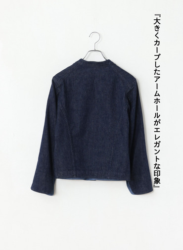 ドルマン デニムジャケット 詳細画像 Indigo 8