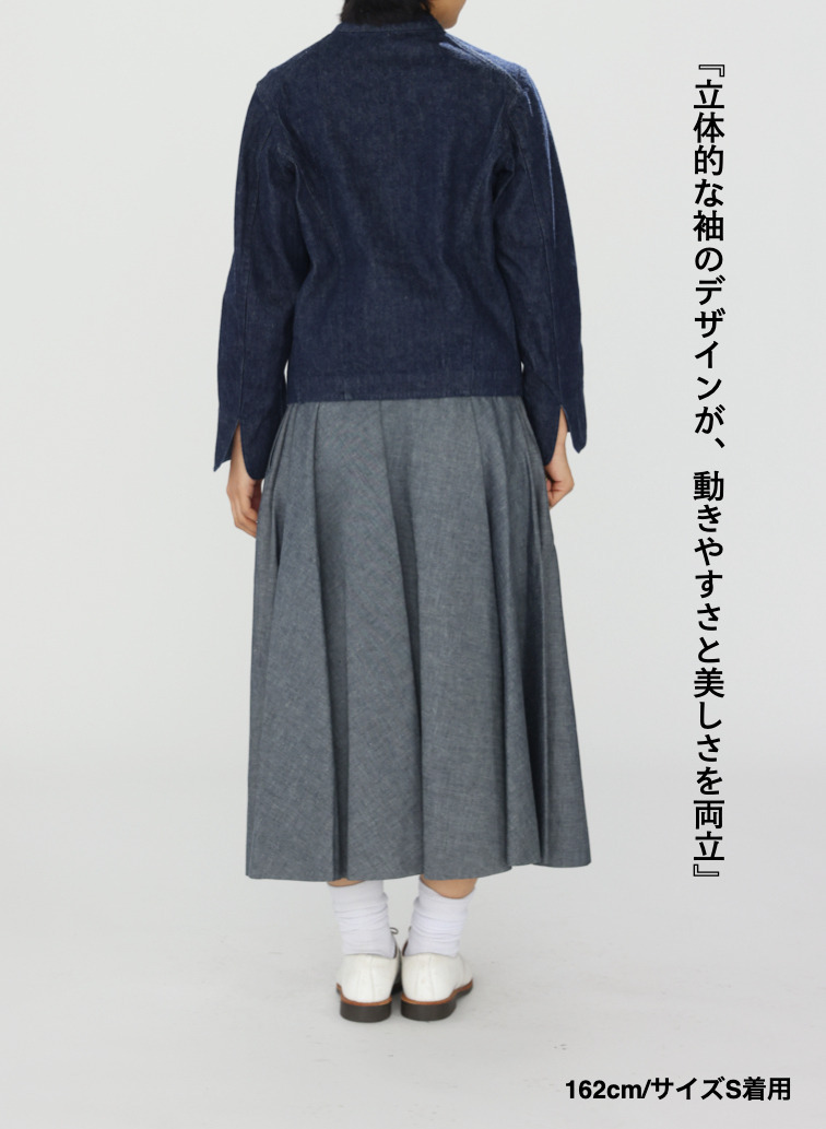 ドルマン デニムジャケット 詳細画像 Indigo 11