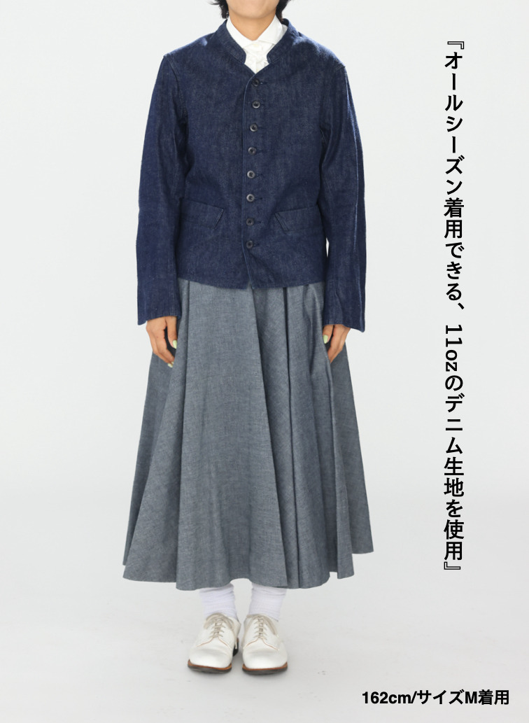 ドルマン デニムジャケット 詳細画像 Indigo 12