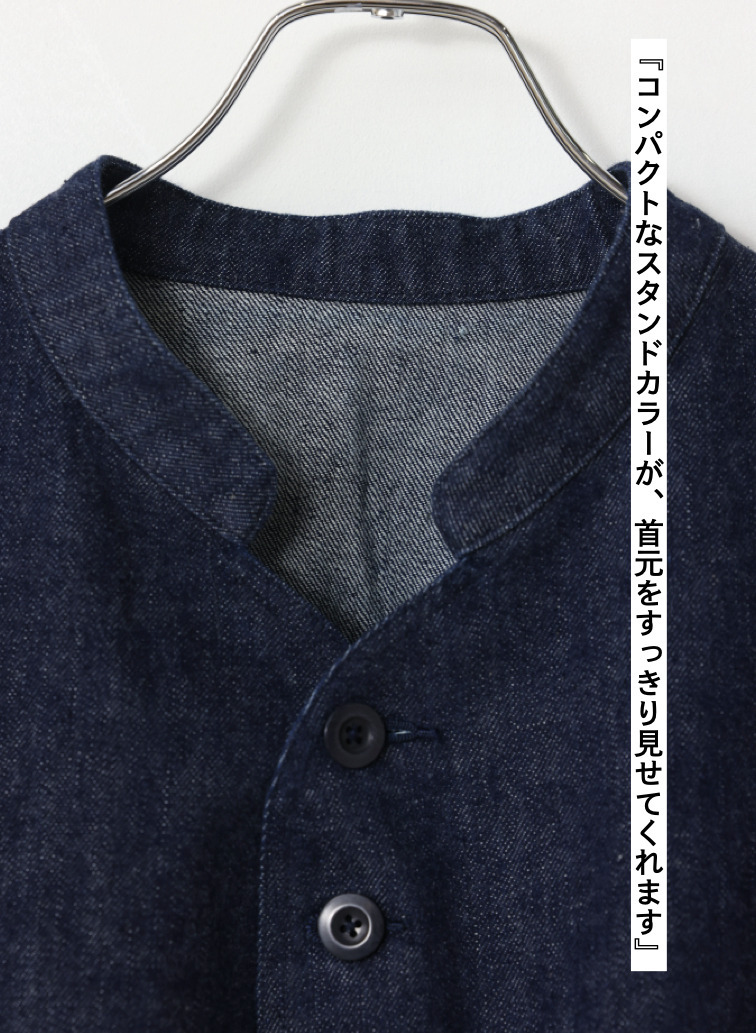 ドルマン デニムジャケット 詳細画像 Indigo 6