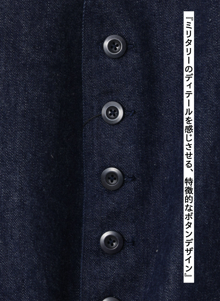 ドルマン デニムジャケット 詳細画像 Indigo 7