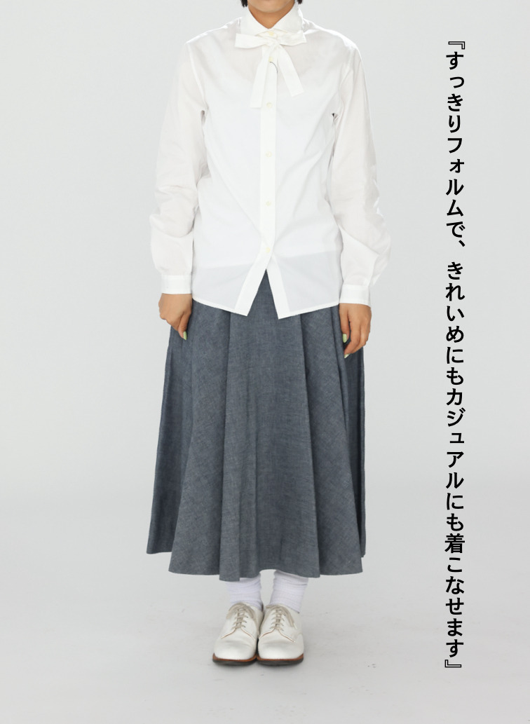 ボウタイシャツ 詳細画像 White 8