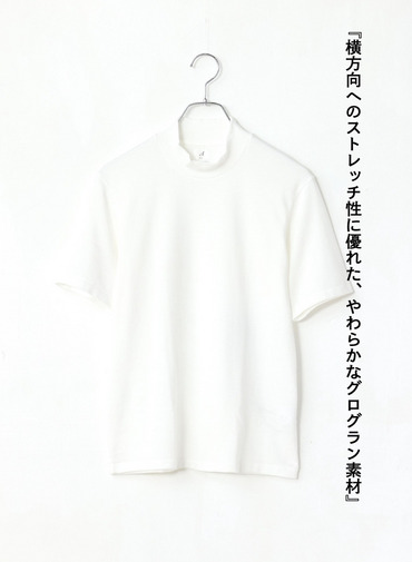 モックネックTシャツ 詳細画像 White 5