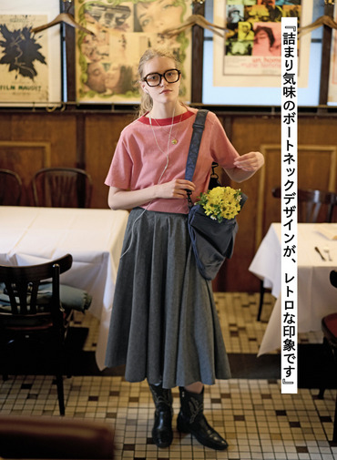 ボーダーTシャツ 詳細画像 Red 2