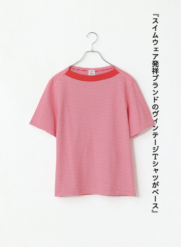 ボーダーTシャツ 詳細画像 Red 5