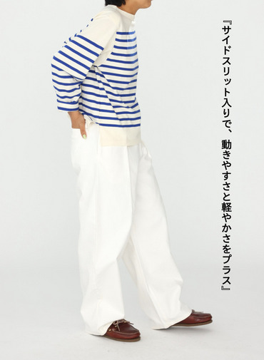 ボーダーカットソー &ldquo;BIARRITZ&rdquo; 詳細画像 Blue 9