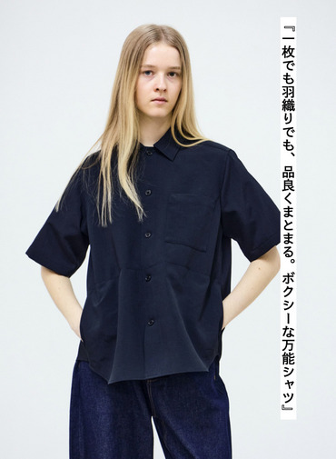 シャツ【CAPSULE COLLECTION】SHIRT 201 EX.CLUEL 詳細画像 Navy 1