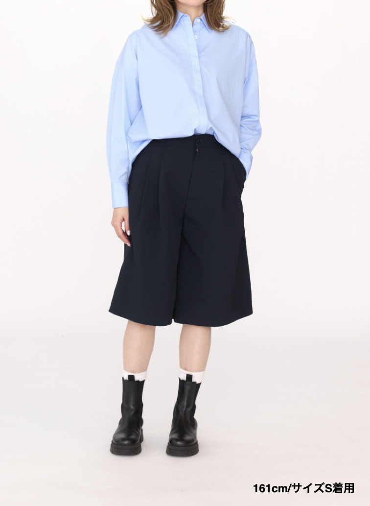 ワイドショートパンツ【CAPSULE COLLECTION】UNIONSLACKS 313 EX.CLUEL 詳細画像 Navy 10