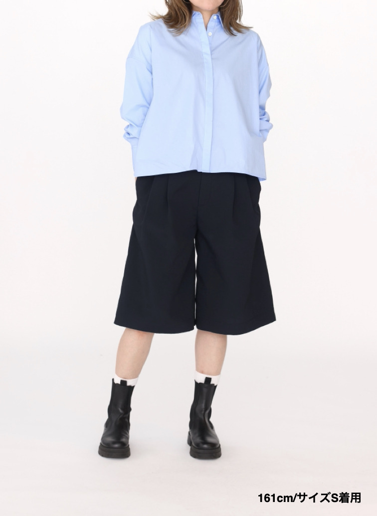 ワイドショートパンツ【CAPSULE COLLECTION】UNIONSLACKS 313 EX.CLUEL 詳細画像 Navy 13