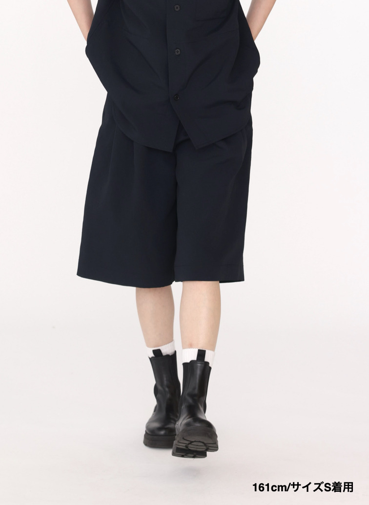 ワイドショートパンツ【CAPSULE COLLECTION】UNIONSLACKS 313 EX.CLUEL 詳細画像 Navy 16