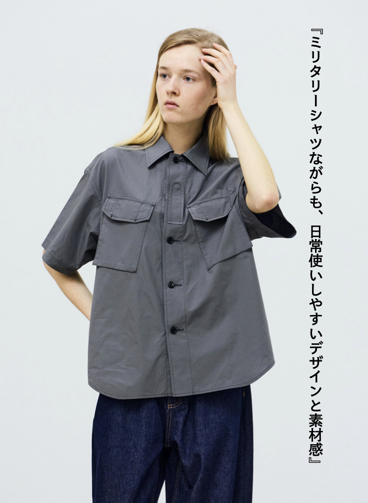 シャツ【CAPSULE COLLECTION】SHIRT 202 EX.CLUEL 詳細画像 Gray 1
