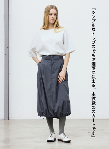 スカート【CAPSULE COLLECTION】SKIRT 201 EX.CLUEL 詳細画像 Gray 1