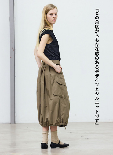 スカート【CAPSULE COLLECTION】SKIRT 201 EX.CLUEL 詳細画像 Beige 2