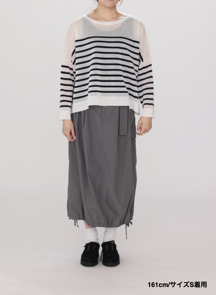 スカート【CAPSULE COLLECTION】SKIRT 201 EX.CLUEL 詳細画像 Gray 10