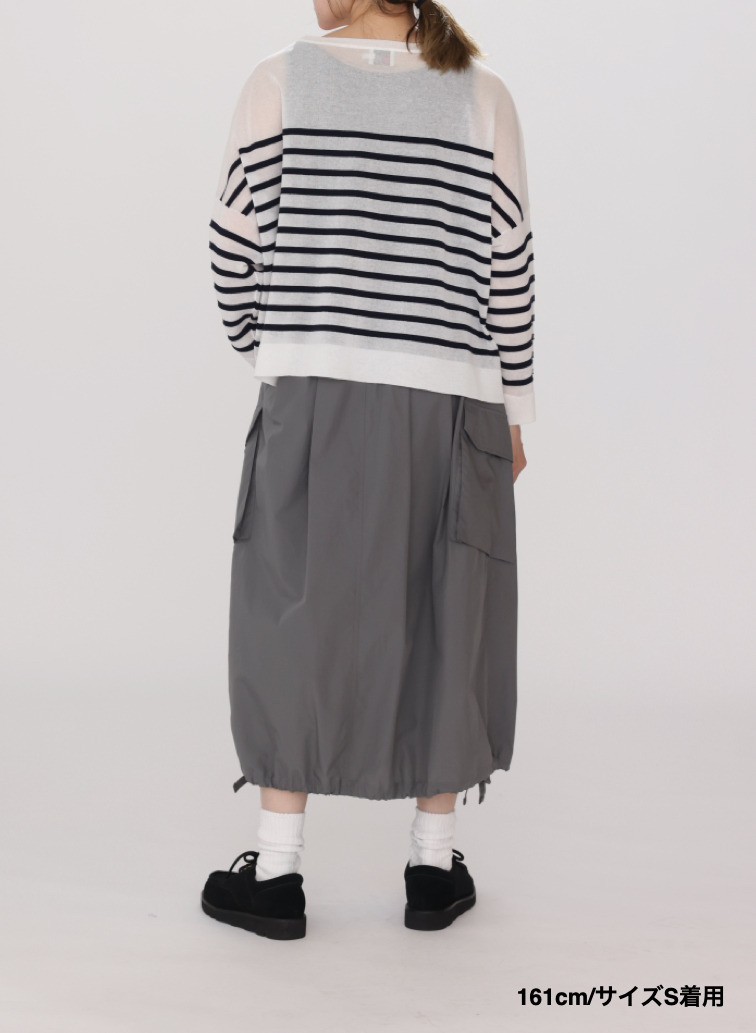 スカート【CAPSULE COLLECTION】SKIRT 201 EX.CLUEL 詳細画像 Gray 11