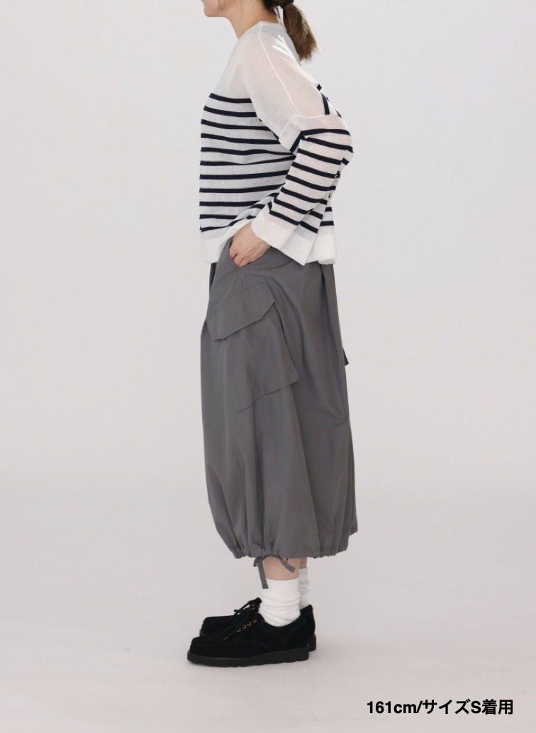 スカート【CAPSULE COLLECTION】SKIRT 201 EX.CLUEL 詳細画像 Gray 12