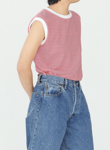 ボーダーフレンチTシャツ【CAPSULE COLLECTION】 詳細画像 Red 12