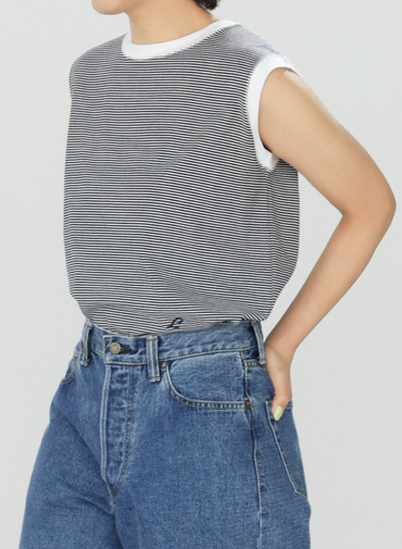 ボーダーフレンチTシャツ【CAPSULE COLLECTION】 詳細画像 Navy 13
