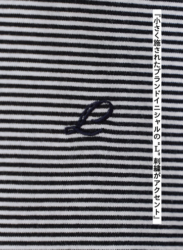 ボーダーフレンチTシャツ【CAPSULE COLLECTION】 詳細画像 Navy 7