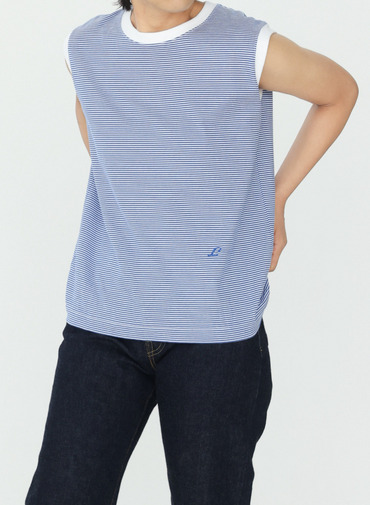 ボーダーフレンチTシャツ【CAPSULE COLLECTION】 詳細画像 Blue 11