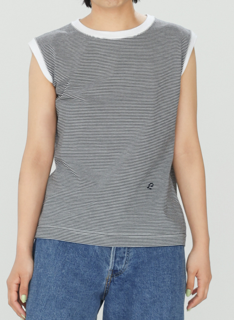 ボーダーフレンチTシャツ【CAPSULE COLLECTION】 詳細画像 Navy 11