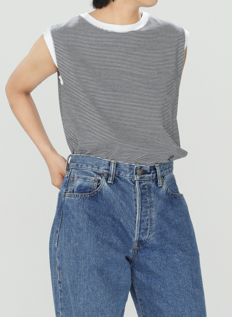 ボーダーフレンチTシャツ【CAPSULE COLLECTION】 詳細画像 Navy 12