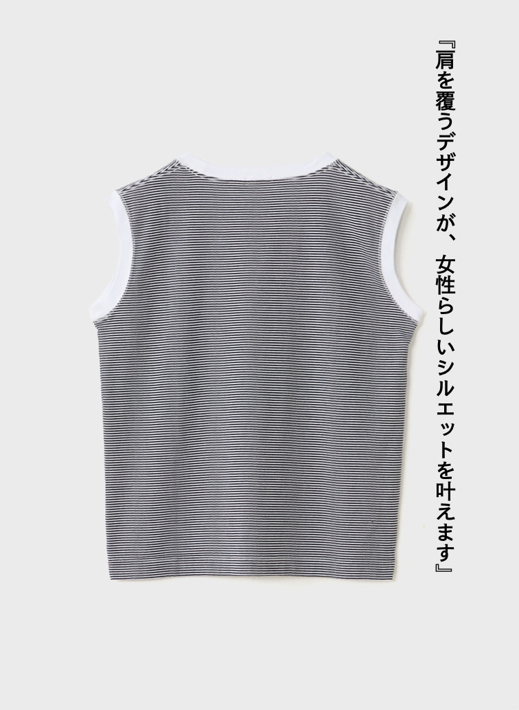 ボーダーフレンチTシャツ【CAPSULE COLLECTION】 詳細画像 Navy 6