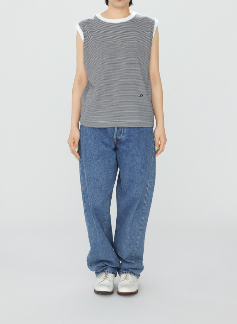 ボーダーフレンチTシャツ【CAPSULE COLLECTION】 詳細画像 Navy 8