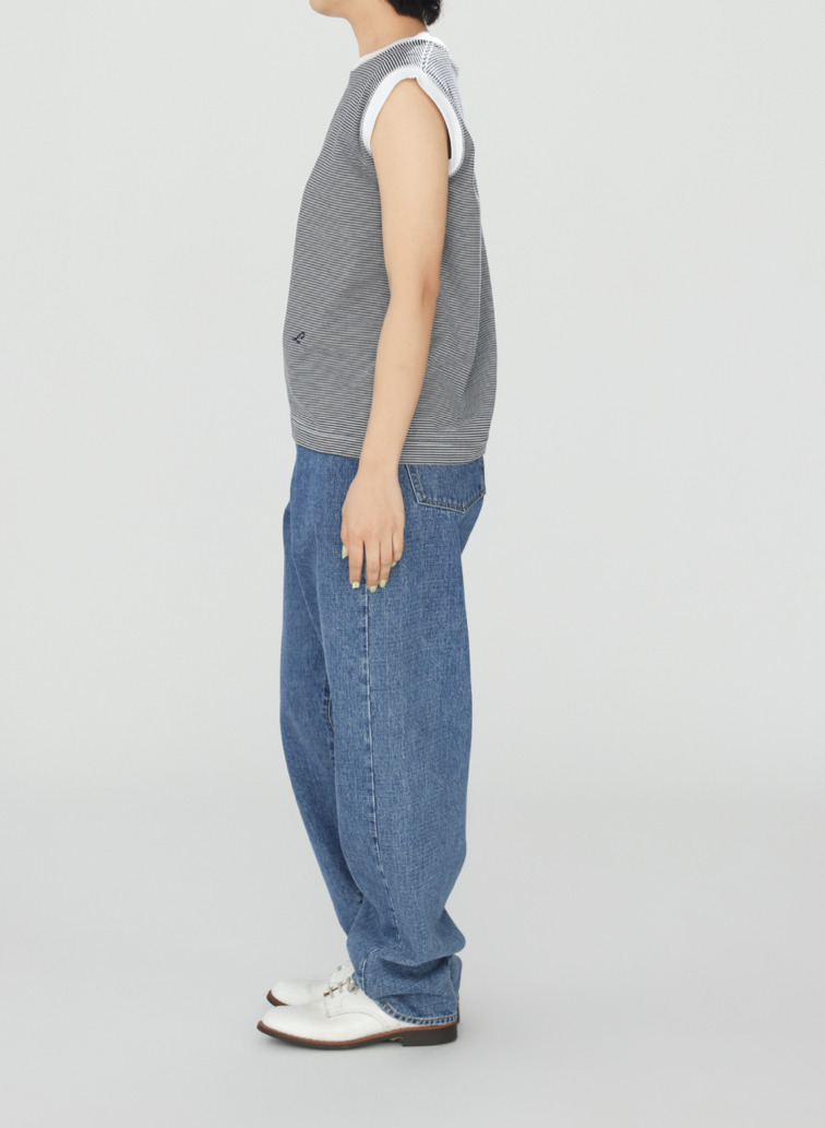 ボーダーフレンチTシャツ【CAPSULE COLLECTION】 詳細画像 Navy 9