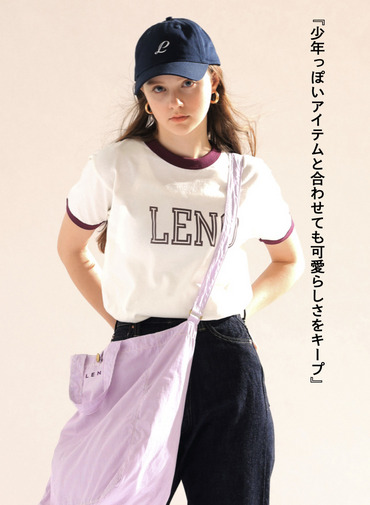 リンガーTシャツ【CAPSULE COLLECTION】 詳細画像 Wine Red 3