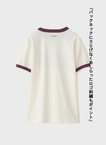 リンガーTシャツ【CAPSULE COLLECTION】 詳細画像 Wine Red 6