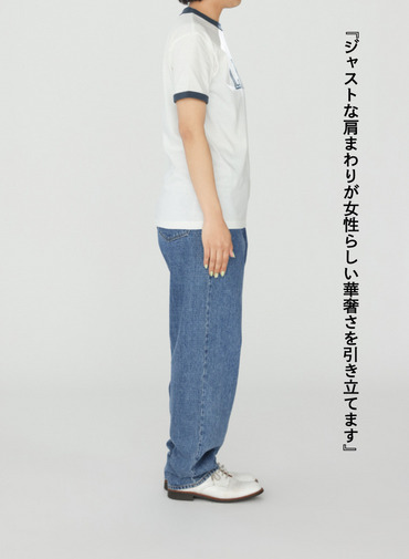 リンガーTシャツ【CAPSULE COLLECTION】 詳細画像 Navy 11