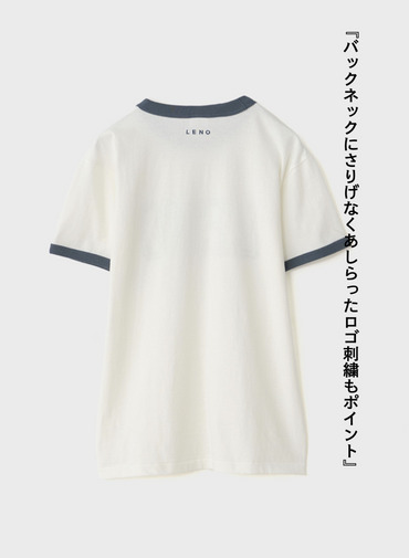 リンガーTシャツ【CAPSULE COLLECTION】 詳細画像 Navy 7