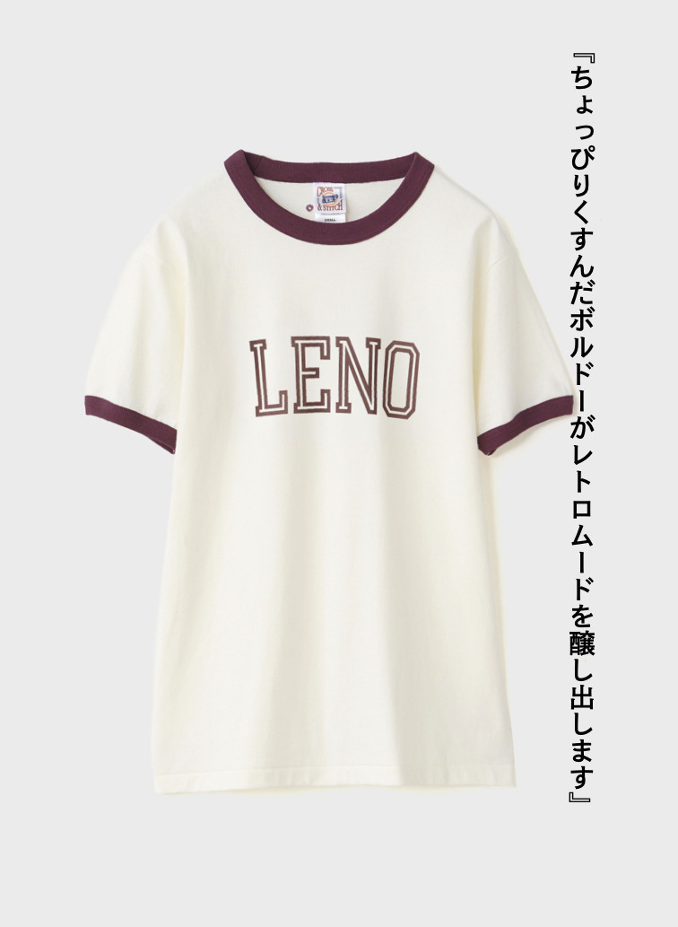 リンガーTシャツ【CAPSULE COLLECTION】 詳細画像 Wine Red 5