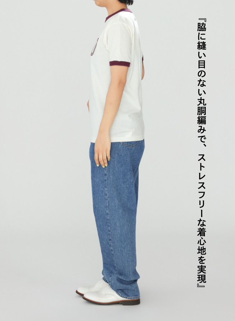 リンガーTシャツ【CAPSULE COLLECTION】 詳細画像 Wine Red 9