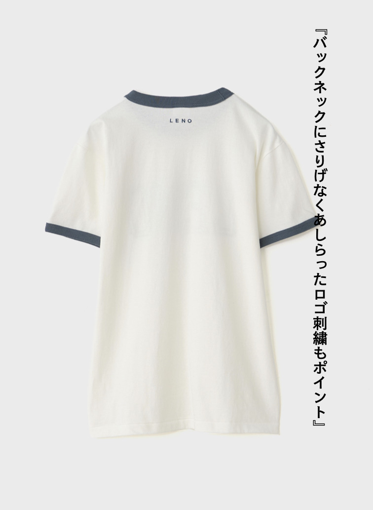 リンガーTシャツ【CAPSULE COLLECTION】 詳細画像 Navy 7