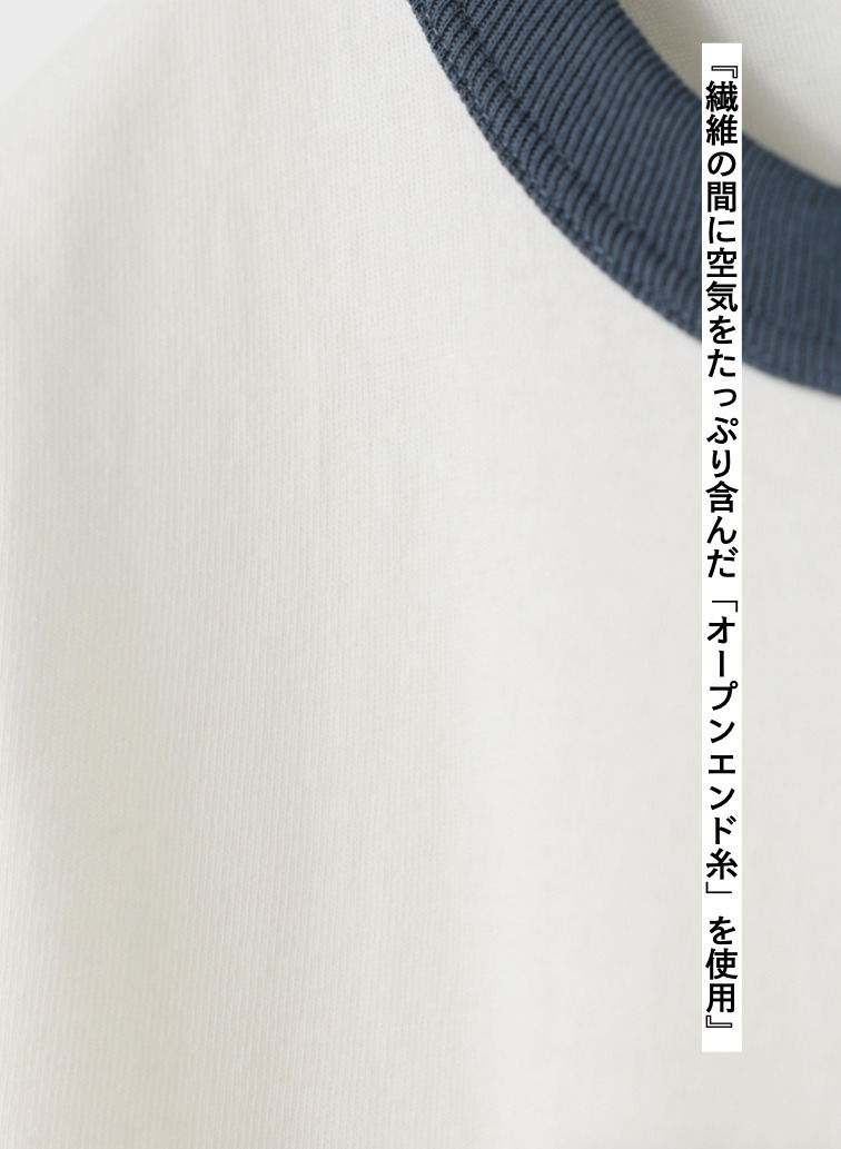 リンガーTシャツ【CAPSULE COLLECTION】 詳細画像 Navy 8